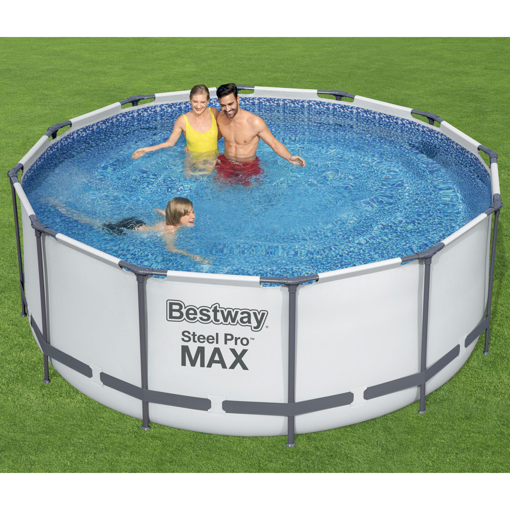 Bestway pool ovan mark Ø3,6m - 122cm djup | Steel Pro MAX (56420) Bestway pool ovan mark Ø3,6m - 122cm djup | Steel Pro MAX (56420)