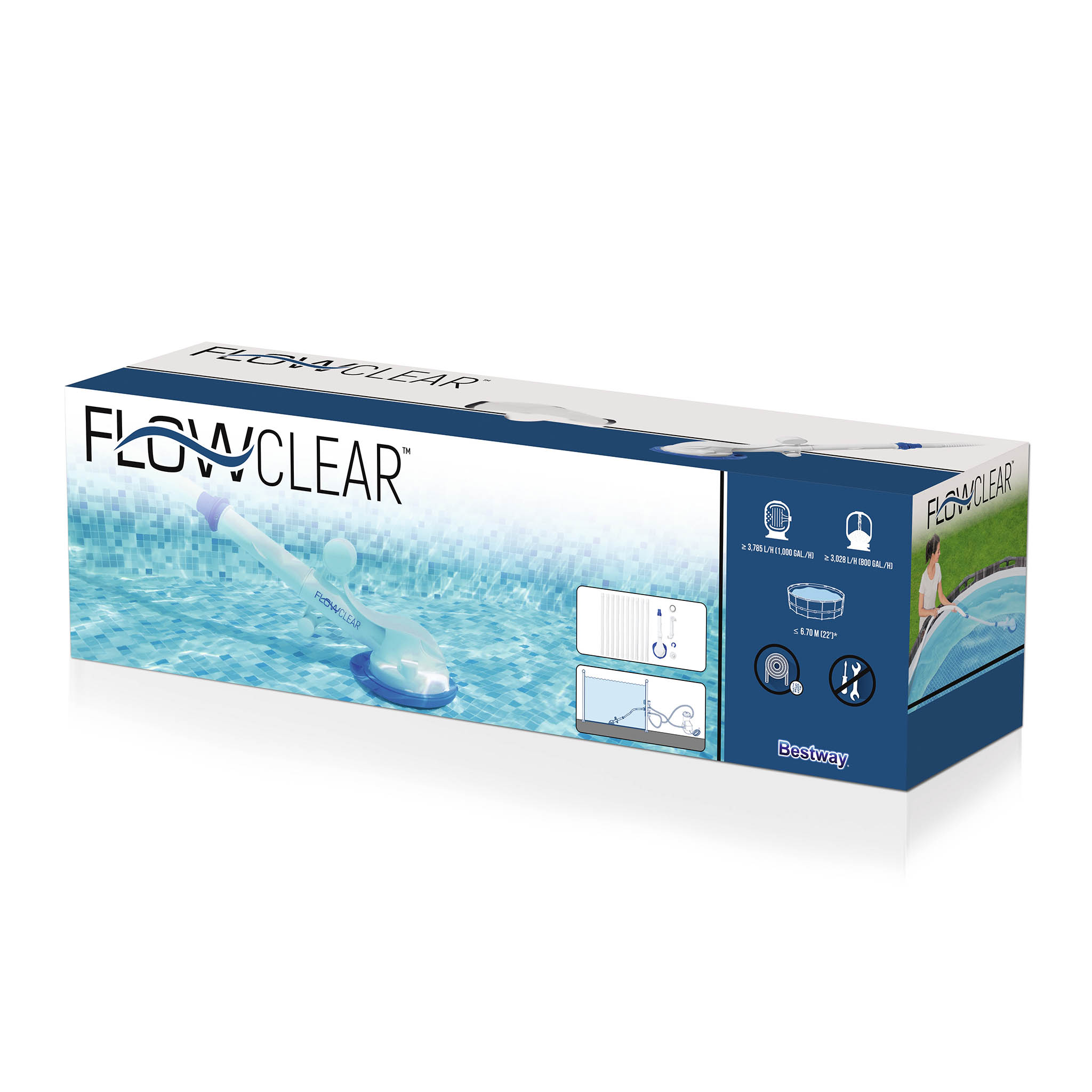Aqua Sweeper automatisk pooldammsugare | Bestway (58628) Aqua Sweeper automatisk pooldammsugare | Bestway (58628)