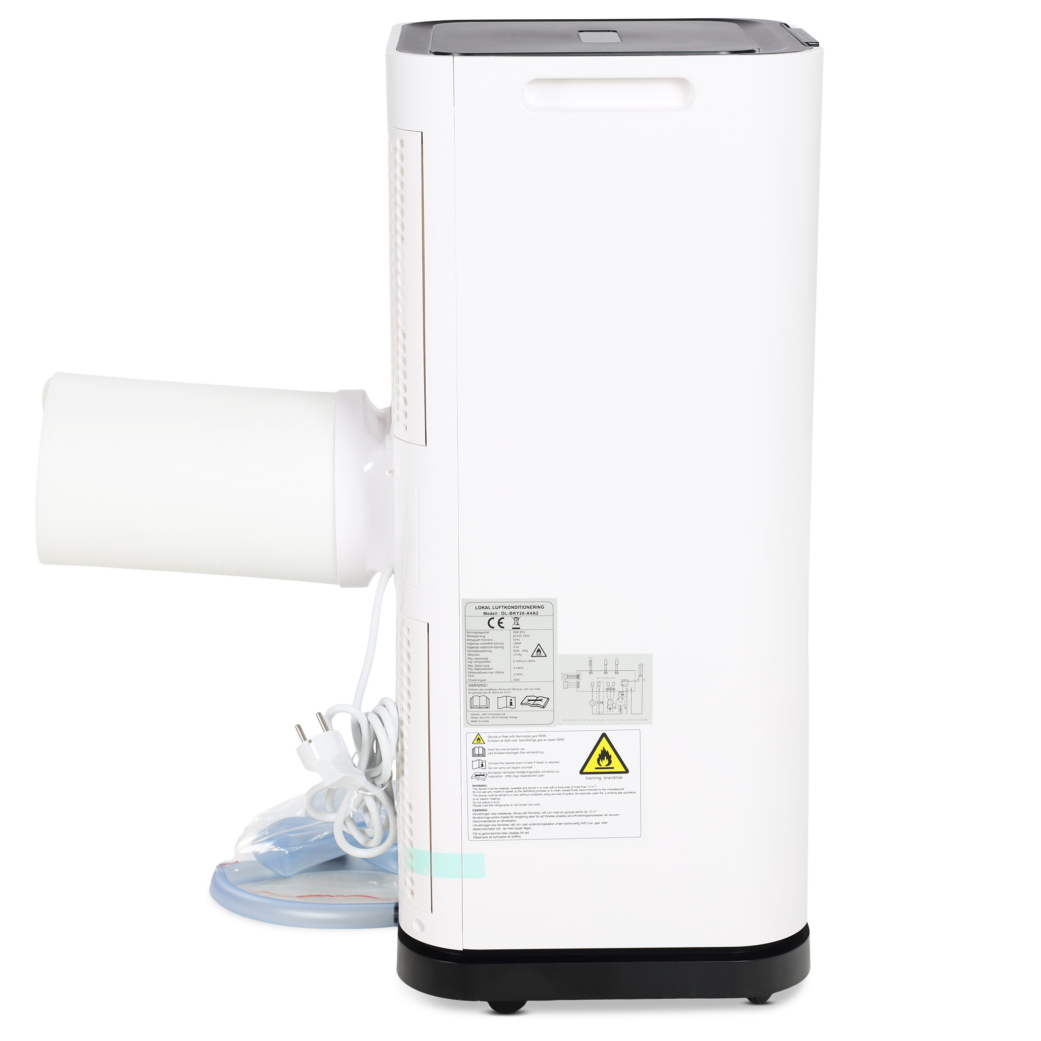 Portabel AC för 37m² | Toppbetyg i test | Extra tyst | 9000BTU | Lyfco Portabel AC för 37m² | Toppbetyg i test | Extra tyst | 9000BTU | Lyfco