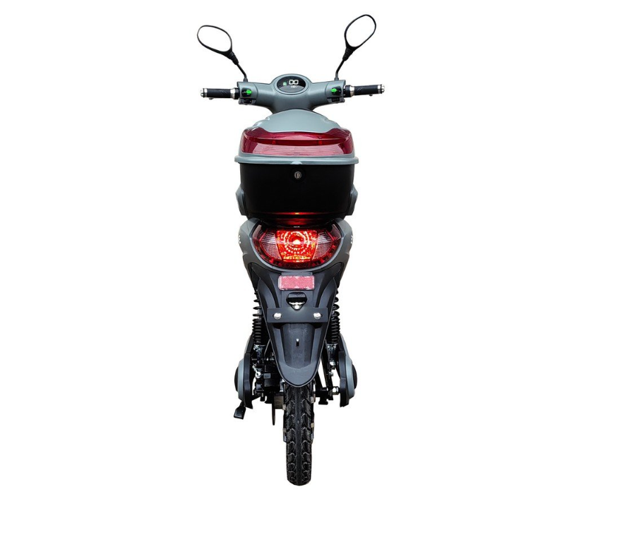 Elmoped 1000 W | Moped klass 1 | Grå Elmoped 1000 W | Moped klass 1 | Grå