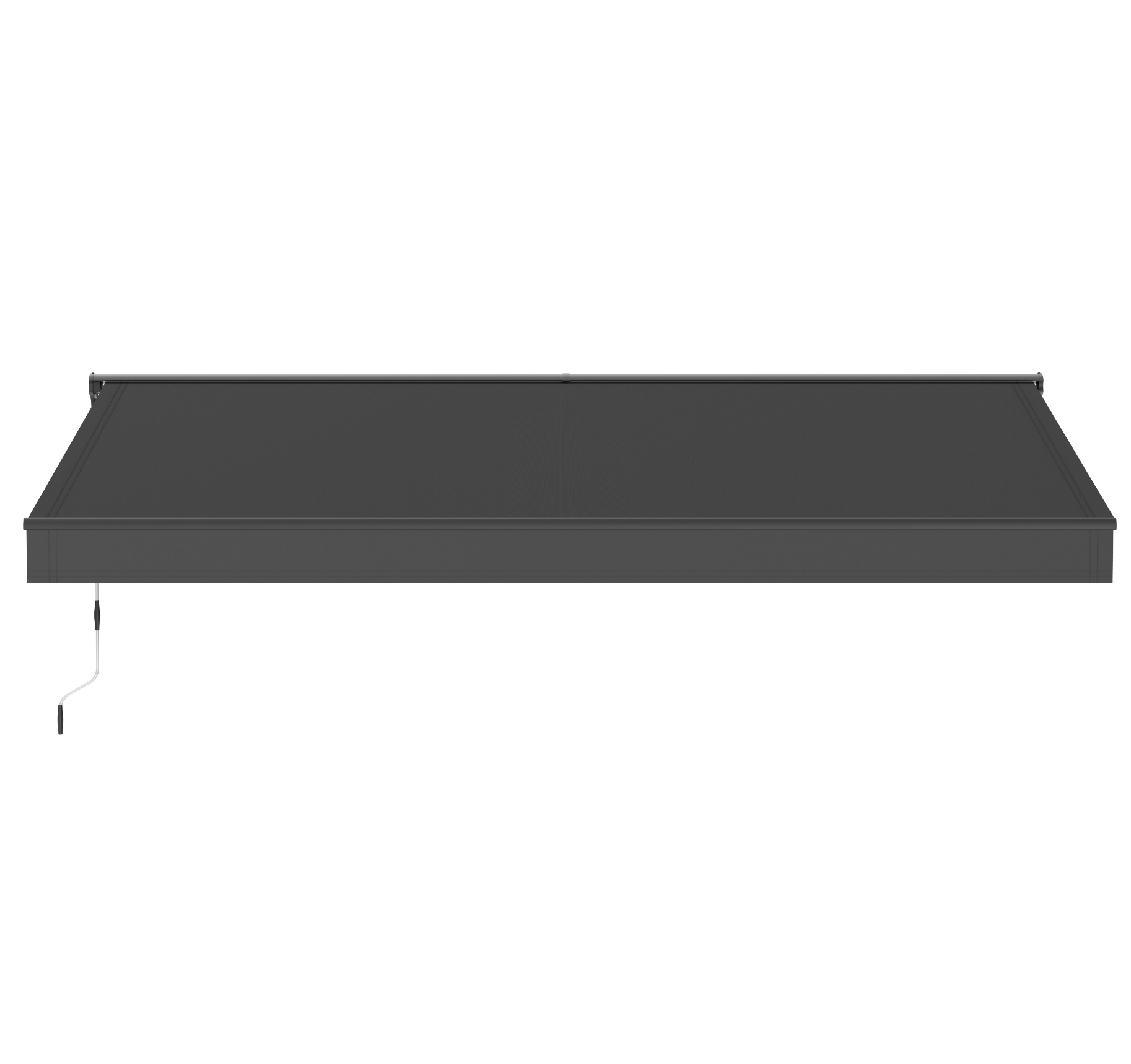 Terrassmarkis helkassett 3x2,5 m | Motor & fj�rrkontroll | M�rkgr�
