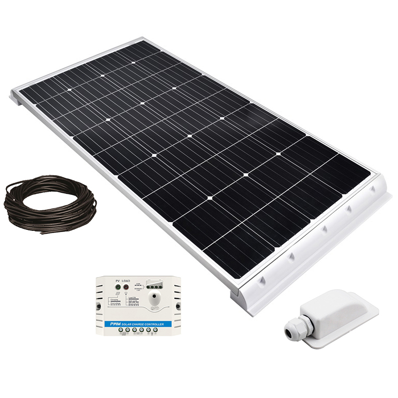 Solceller / Solpanel 160W, 12V | Till båt, husbil & husvagn Solceller / Solpanel 160W, 12V | Till båt, husbil & husvagn