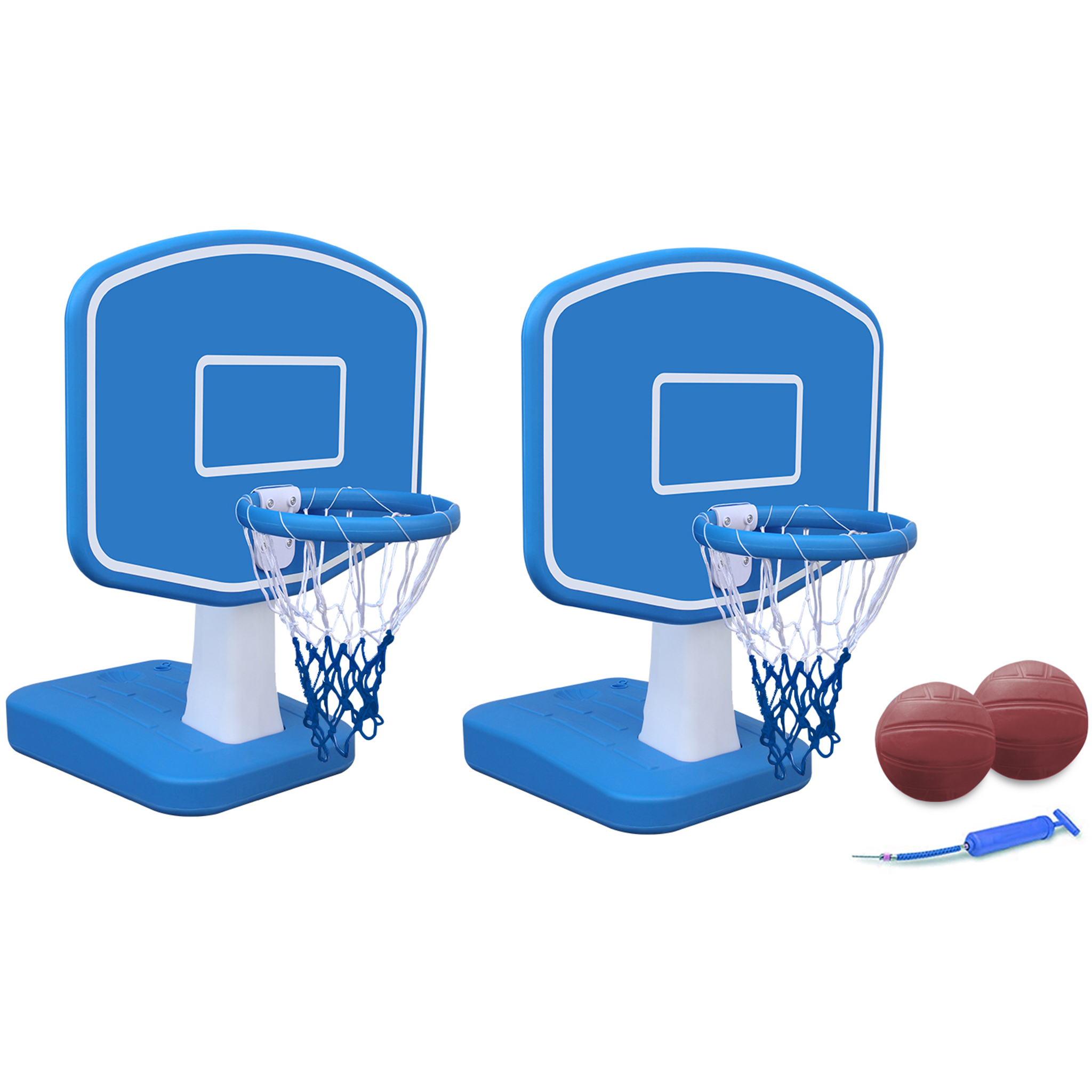 Basket- och volleybollspel till poolen | Komplett spelset Basket- och volleybollspel till poolen | Komplett spelset