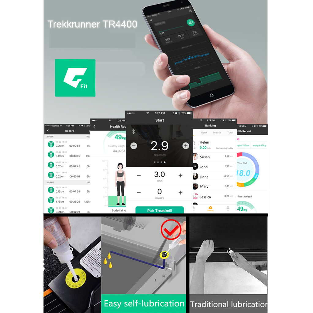 L�pband 3hk | Android/iOS tr�ningsapp | Trekkrunner TR4400