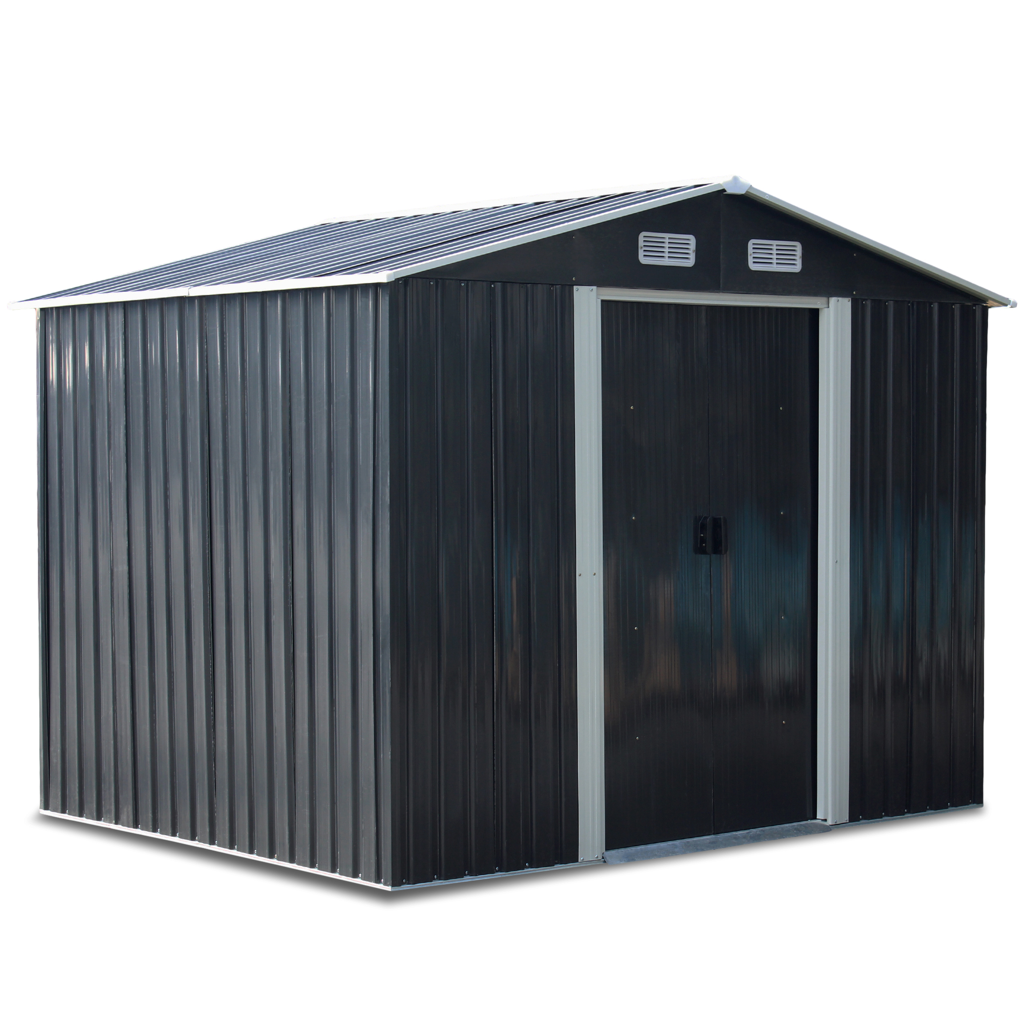 Redskapsbod 5,3m� | Dubbel skjutd�rr | Bas ing�r