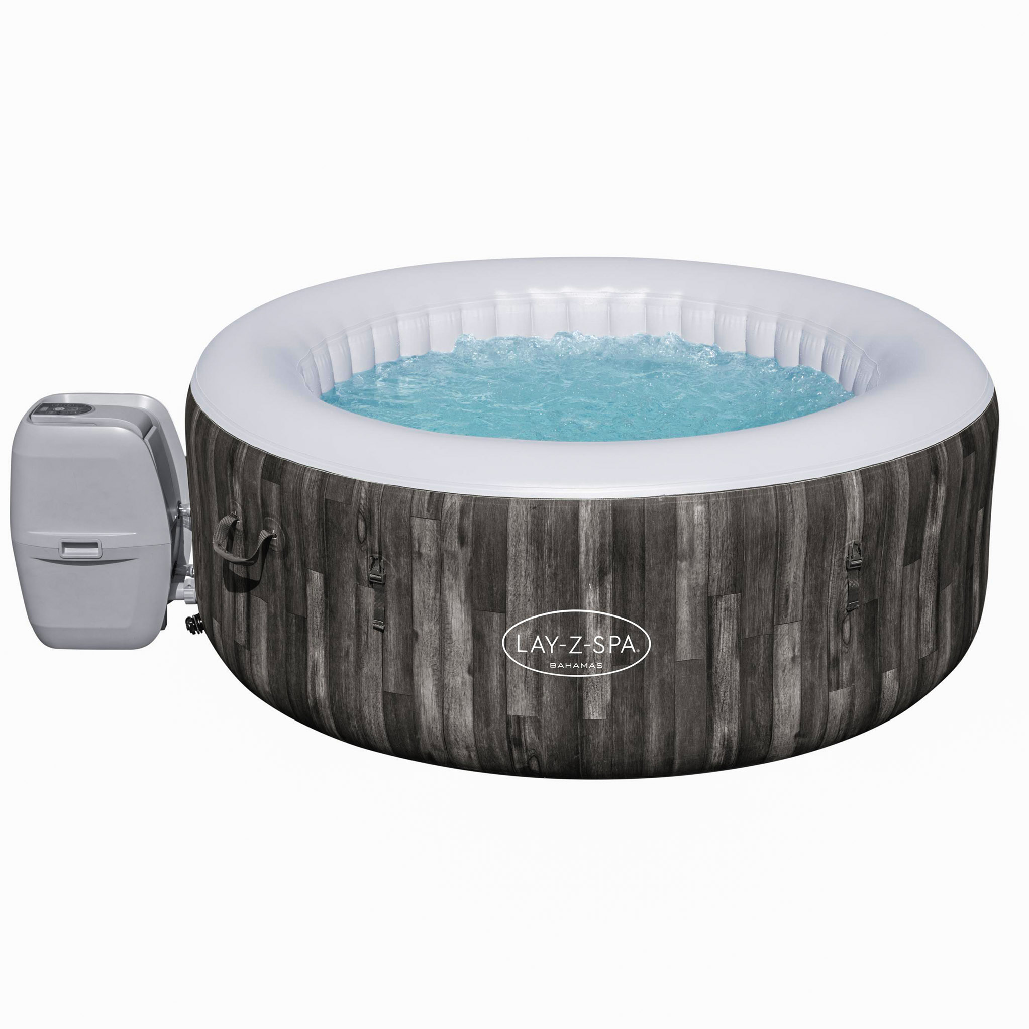 Lay-Z Spa Bahamas AirJet | Bestway uppblåsbart spabad 2-4 personer Lay-Z Spa Bahamas AirJet | Bestway uppblåsbart spabad 2-4 personer