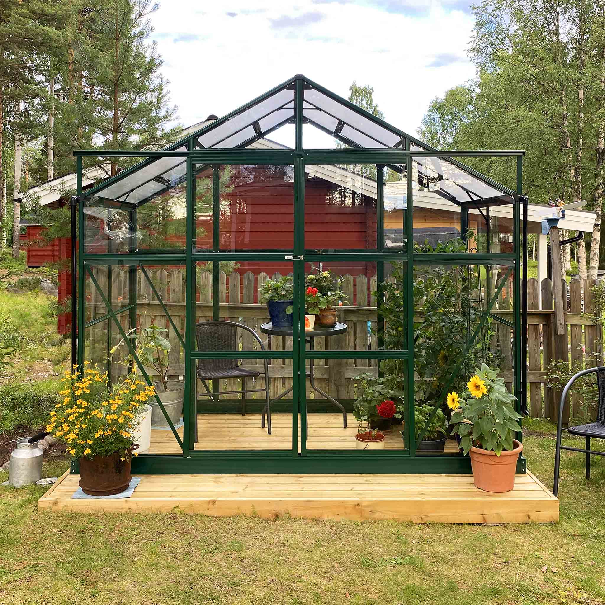 V�xthus 3,3m� | 4mm s�kerhetsglas | 5 �rs stormgaranti
