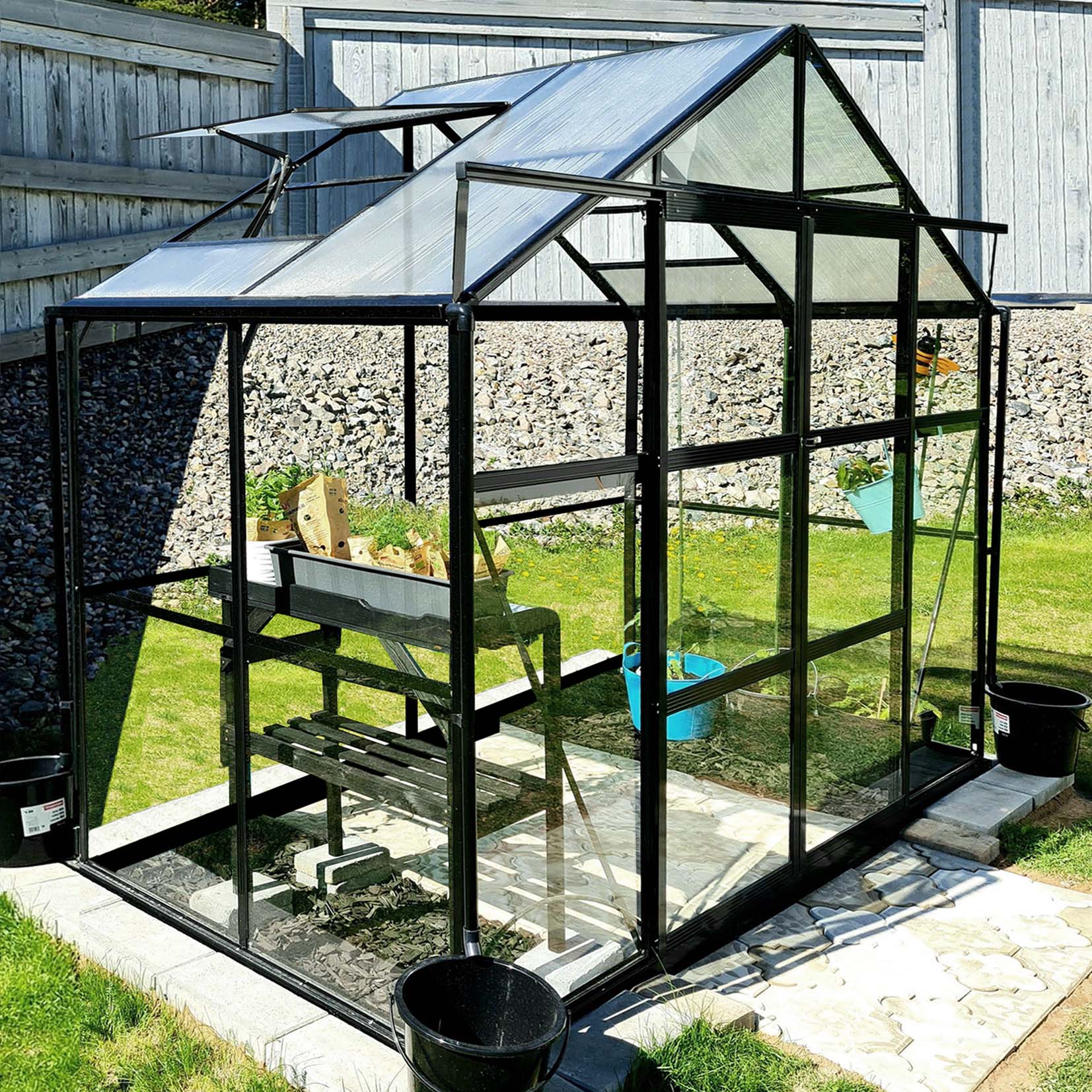 V�xthus 3,3m� | 4mm s�kerhetsglas | 5 �rs stormgaranti