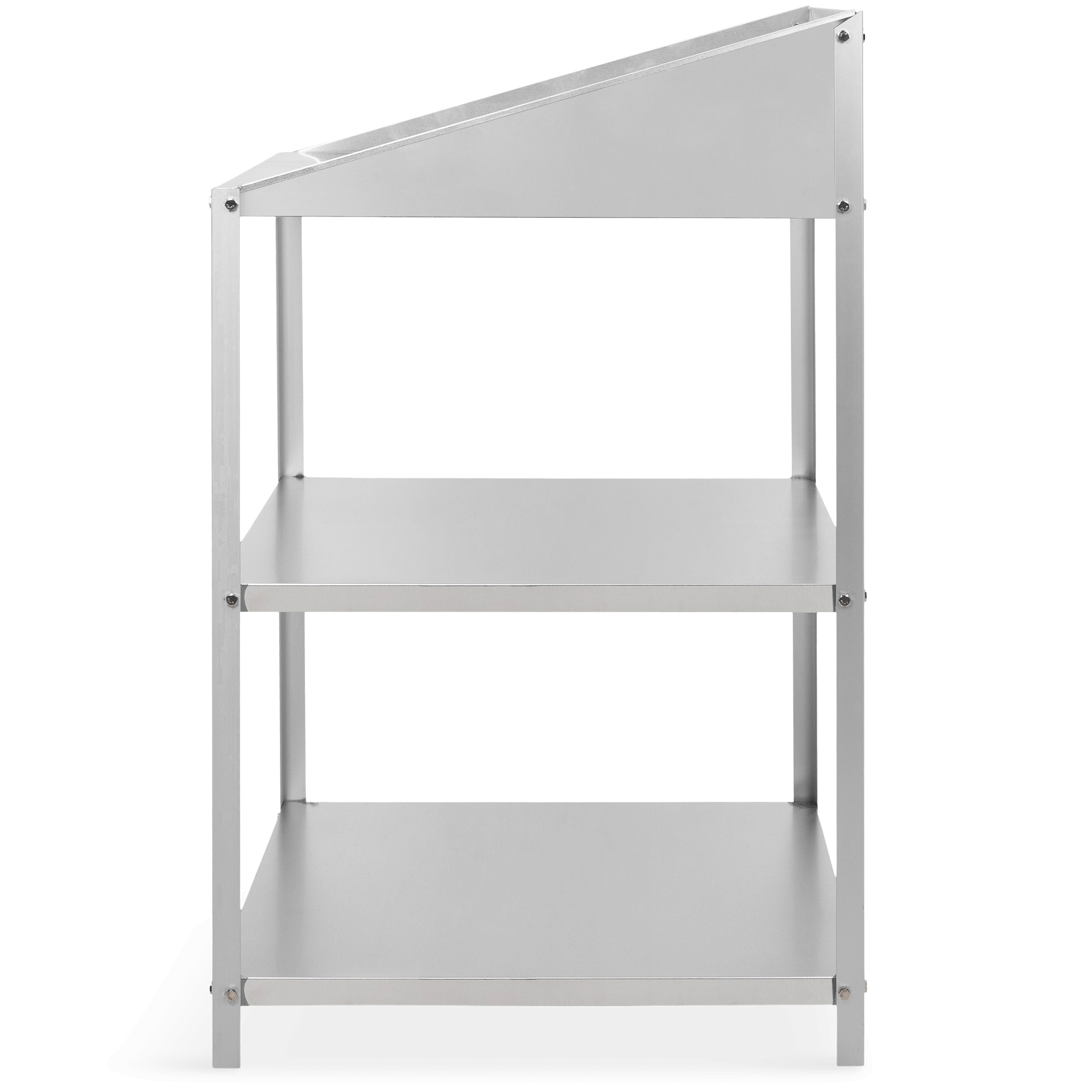 Växthushylla med tre nivåer - Aluminium Växthushylla med tre nivåer - Aluminium