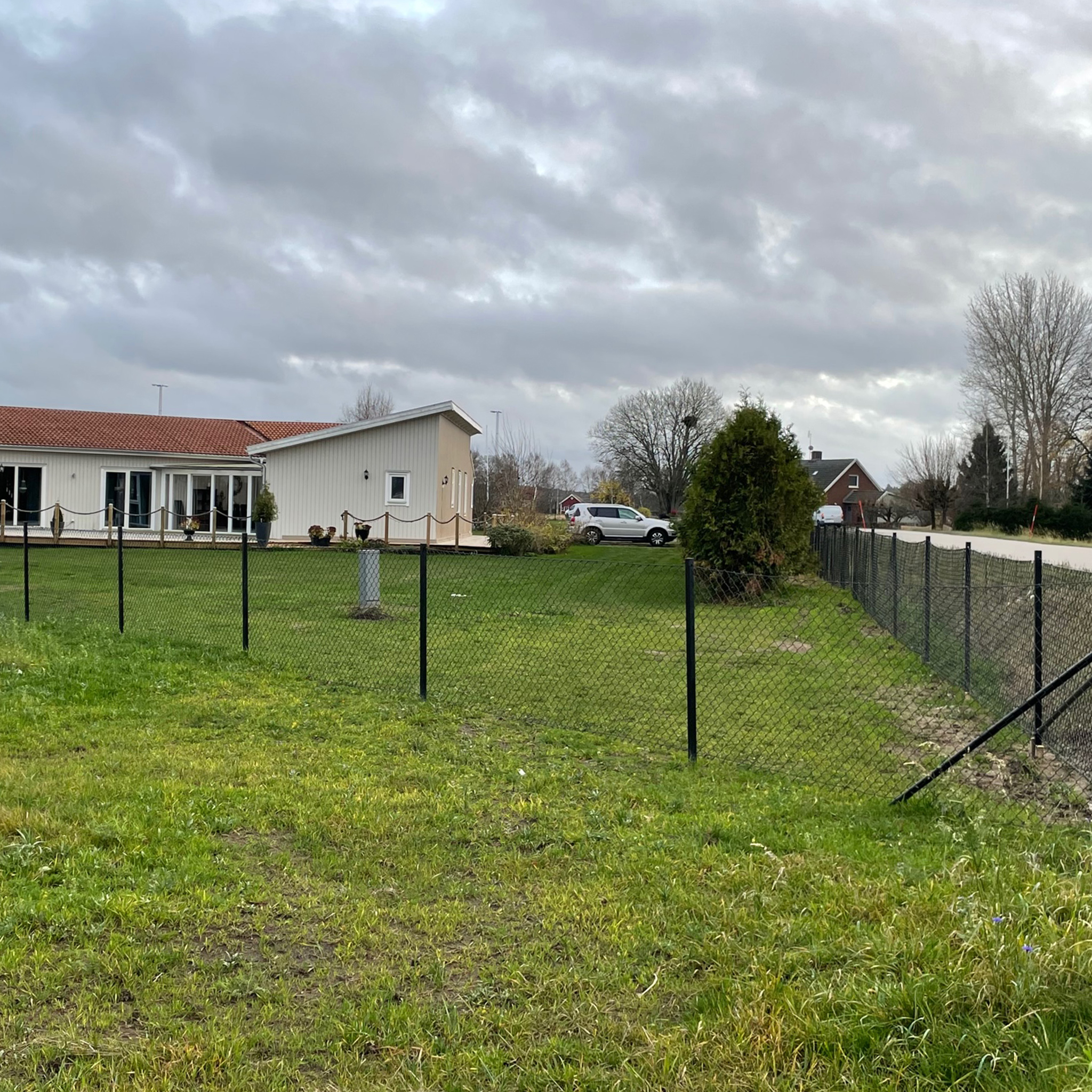 Villastängsel 150cm högt | 25 meter | Komplett paket Villastängsel 150cm högt | 25 meter | Komplett paket