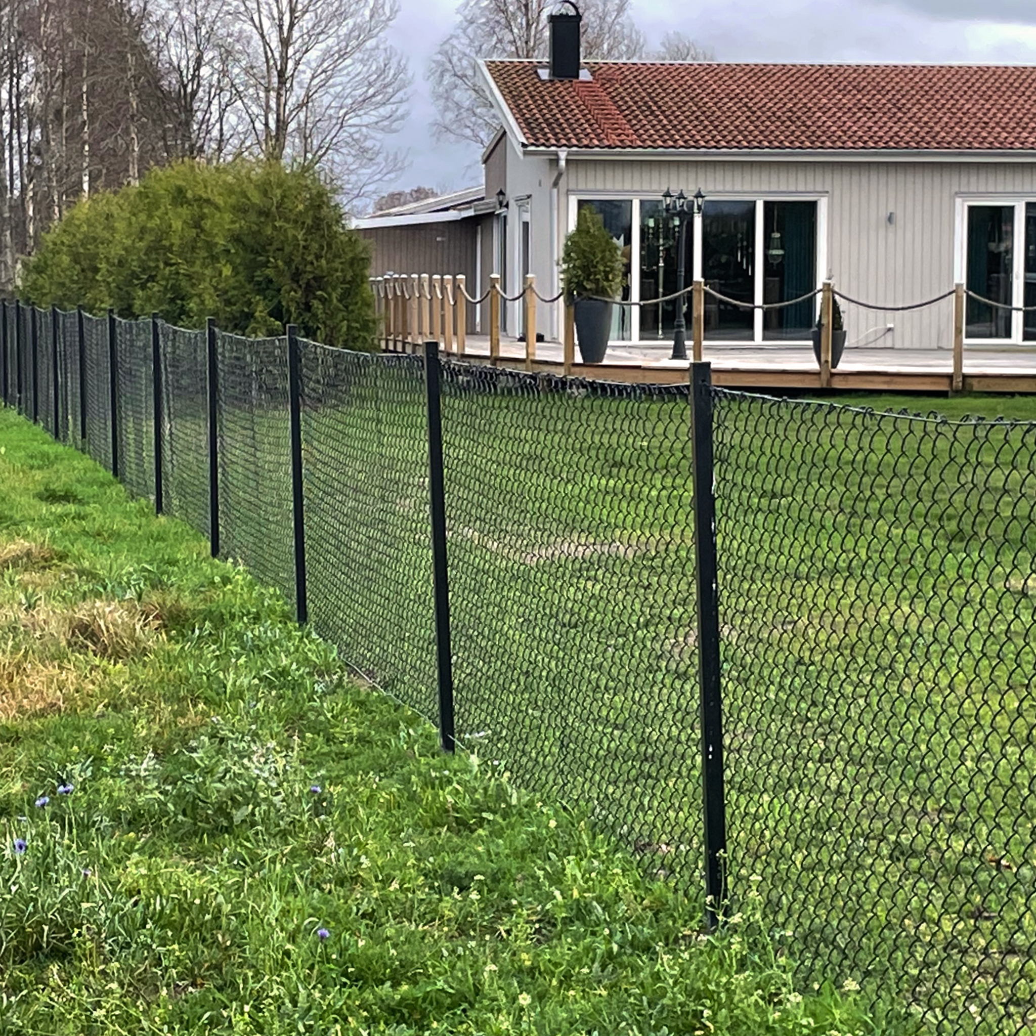 Villastängsel 150cm högt | 100 meter paket Villastängsel 150cm högt | 100 meter paket