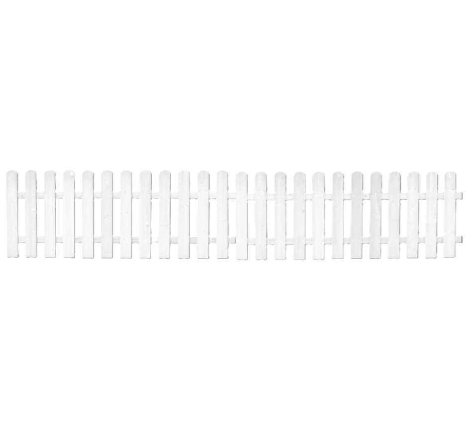 Trästaket | 200x100 cm | Vit | Magnus Trästaket | 200x100 cm | Vit | Magnus