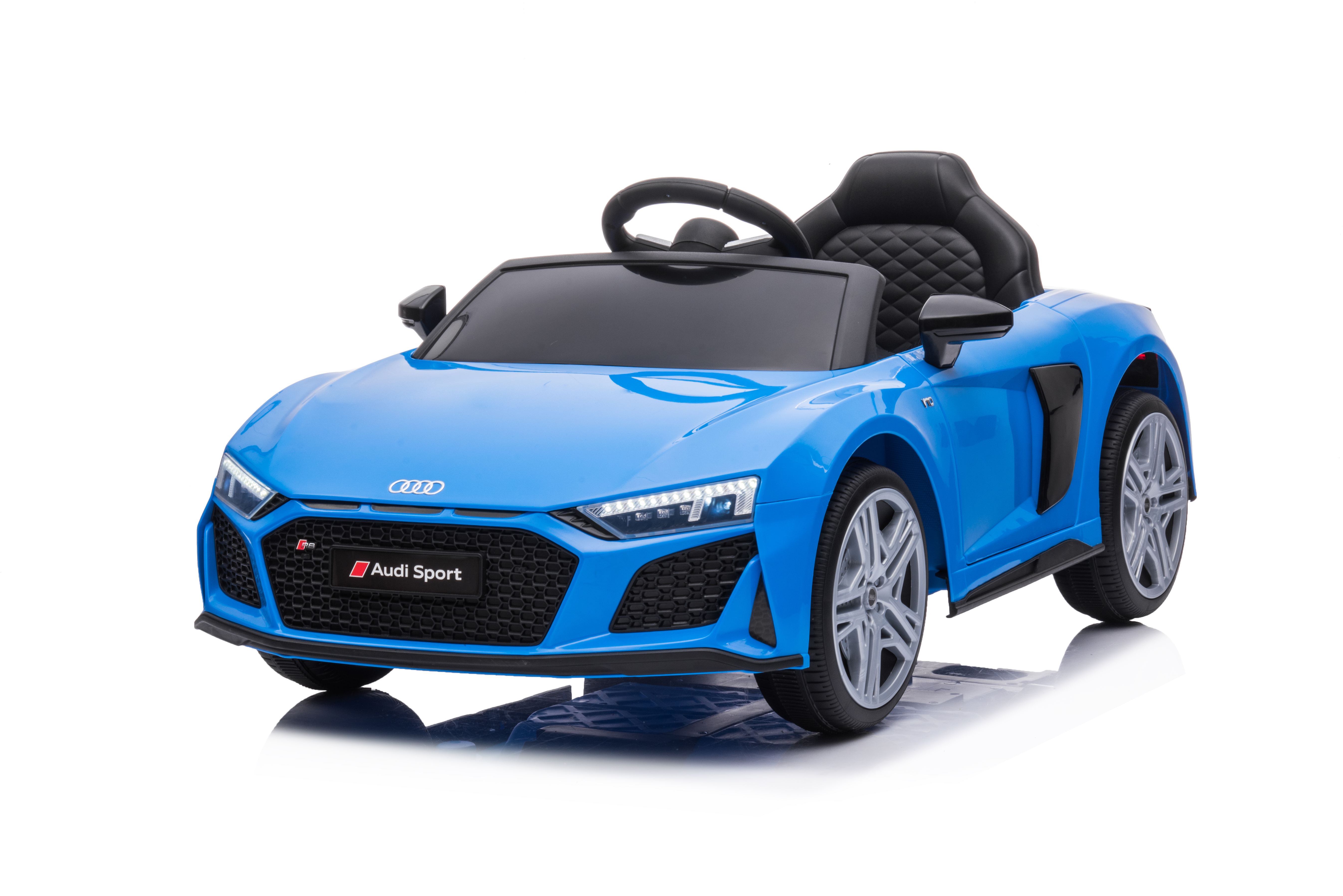 Elbil för barn Audi R8 | 12V - 2x390 motorer | 4,5Ah | Blå Elbil för barn Audi R8 | 12V - 2x390 motorer | 4,5Ah | Blå