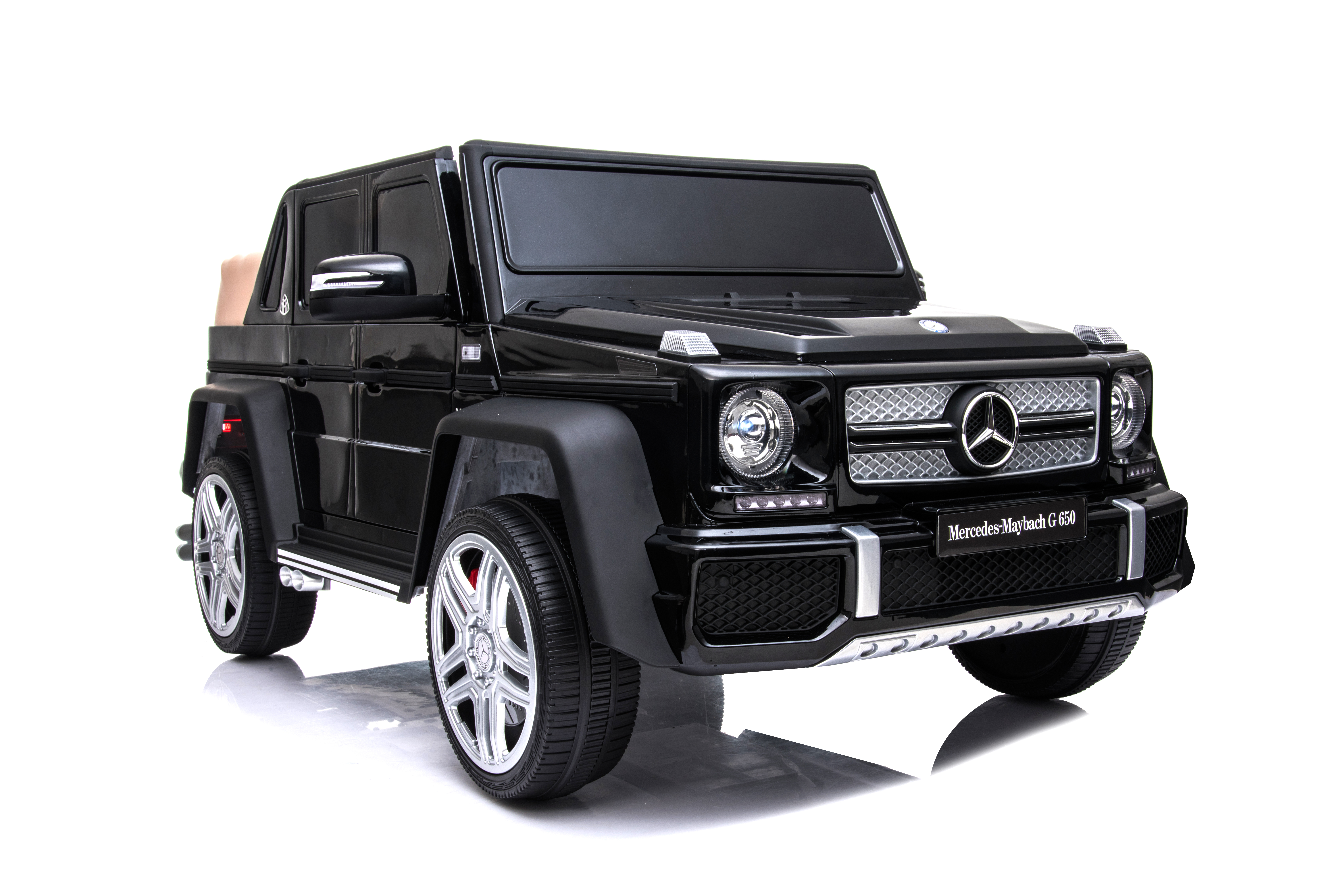 Elbil f�r barn Mercedes G-Wagon | 12V - 2x390 | Svart