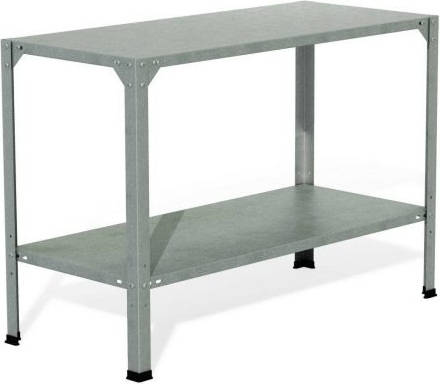 Växthusbord med 2 hyllplan – Stilrent och lättplacerat odlingsbord 115×50×80 cm Växthusbord med 2 hyllplan – Stilrent och lättplacerat odlingsbord 115×50×80 cm