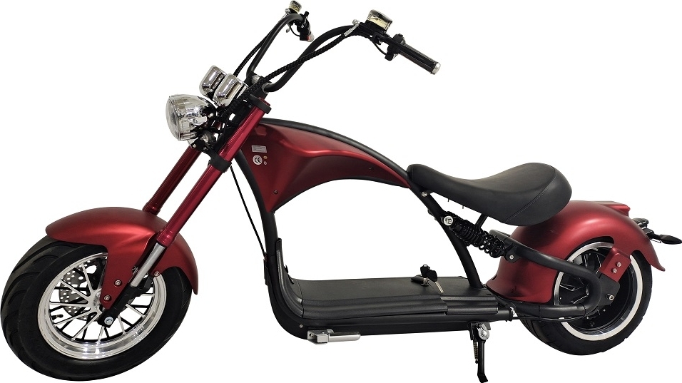 Elscooter Bge 2000W  Rd | Registrerbar Moped Klass I | 45 km/h