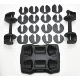 Justerbar hantlar 2x6,7 kg | Flera niver | Trekkrunner
