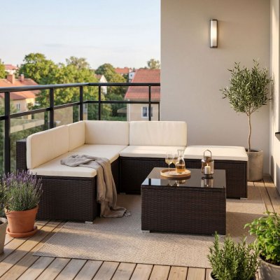 Loungemöbler | Smart inbyggd dynförvaring | Lyfco Kungshamn | Loungemöbler med smart inbyggd dynförvaring i sitsen