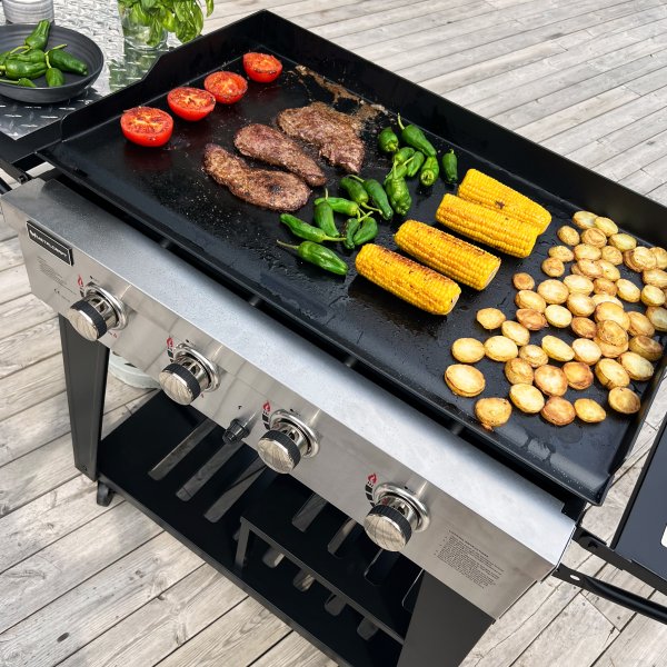 Gasoldrivet stekbord 16 kW | 4 rostfria brännare | Lockhart Gasoldrivet stekbord 16 kW | 4 rostfria brännare | Lockhart