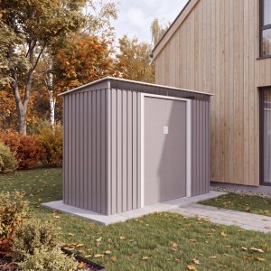 Plåtförråd 3,16 m² – Galvaniserat Stål | Polykarbonat-Taklucka | Skjutdörrar Plåtförråd 3,16 m² – Galvaniserat Stål | Polykarbonat-Taklucka | Skjutdörrar
