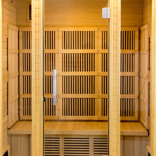 Infraröd bastu - 2 personer | Fullhöjd 210cm | Somero Infraröd bastu - 2 personer | Fullhöjd 210cm | Somero