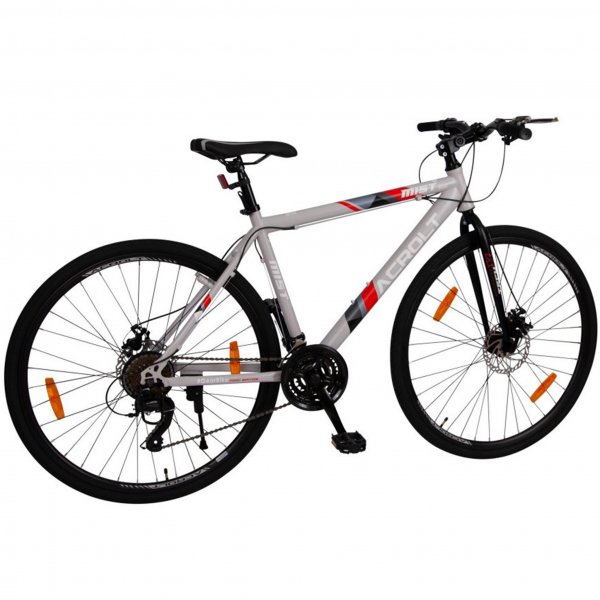 Herrcykel / hybridcykel 29\\\" | 21 växlar | Mist - Grå Herrcykel / hybridcykel 29\\\" | 21 växlar | Mist - Grå