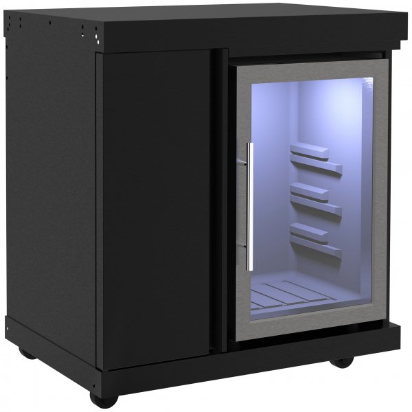 Rostfri gasolgrill/utekk | Varmluftsfunktion | New Orleans Blackline