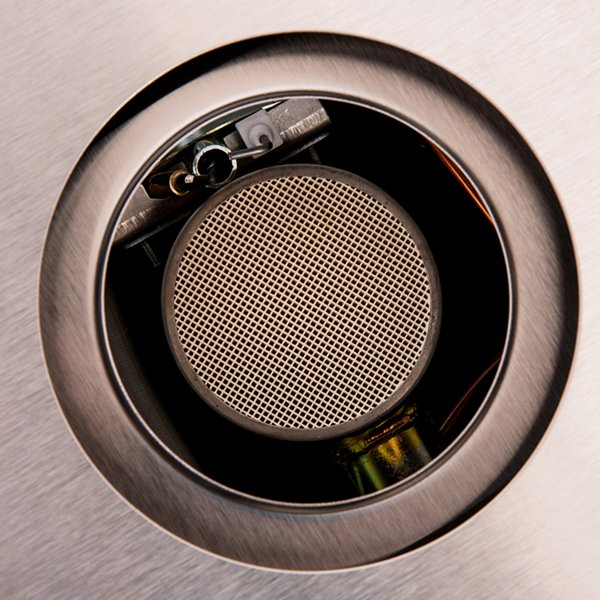 Gasdriven terrassvärmare 13kW | Pyramidformad | Rostfritt stål Gasdriven terrassvärmare 13kW | Pyramidformad | Rostfritt stål