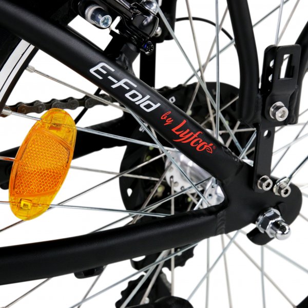 Hopfllbar elcykel - 7-vxlad - 13Ah litiumbatteri