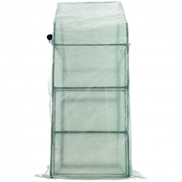 Litet plastväxthus 1m² | Stålram med PE-plastöverdrag Litet plastväxthus 1m² | Stålram med PE-plastöverdrag