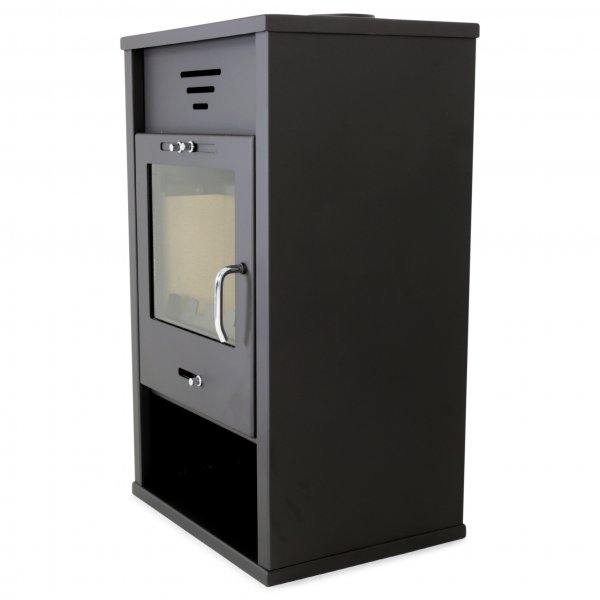 Braskamin 15kW | Verkningsgrad 77% | Laitila