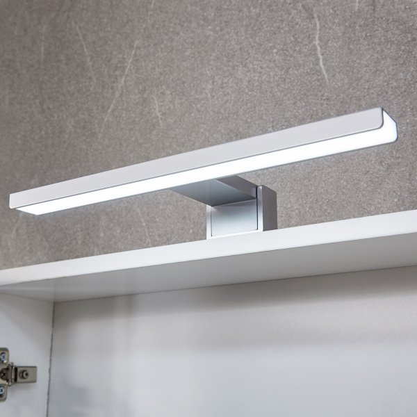 Spegelskåp 60x70cm | LED-belysning och dubbla speglar Spegelskåp 60x70cm | LED-belysning och dubbla speglar