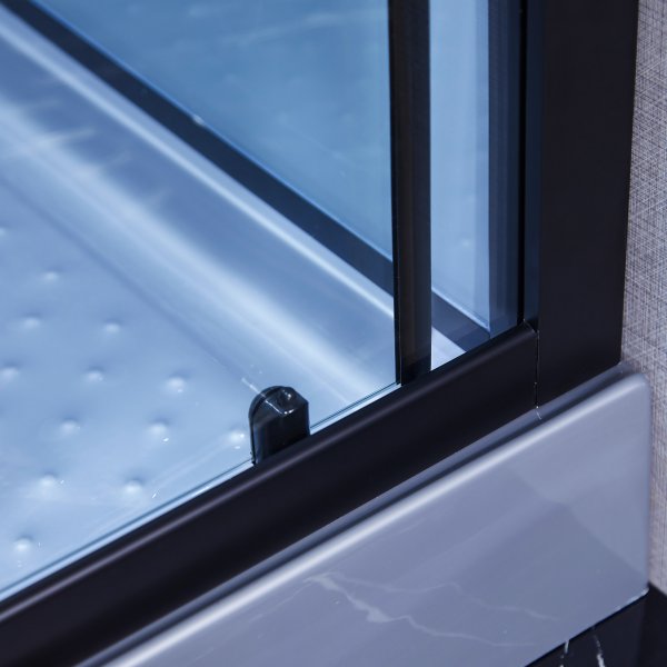 Lyxig duschkabin med massage, belysning, bluetooth - Gr�