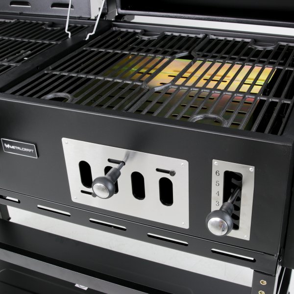 Kombinerad kol- & gasolgrill med r�k | Cleaveland