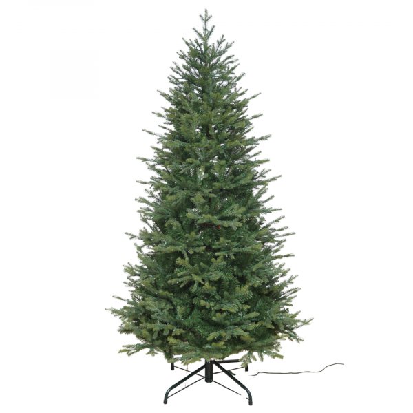 Konstgjord julgran 180 cm | 450 LED-lampor | 8 ljusl�gen