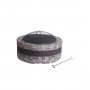 Eldstad i gjuten sten 89 cm | StoneFire