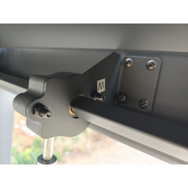 Pergola 4x3 | 100% Aluminium | Gr� pergola f�r uteplats & tr�dg�rd