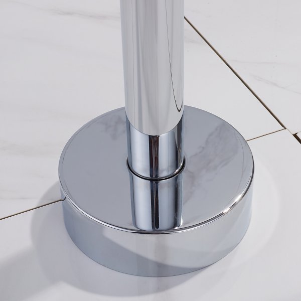 Golvblandare badkar | Engreppsblandare | Krom | FD-2207