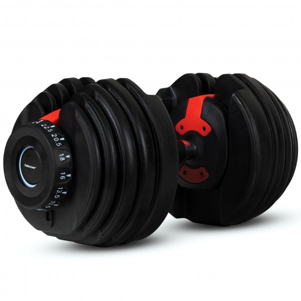Justerbar hantel 2,5-24kg | 15 viktnivåer | Trekkrunner Justerbar hantel 2,5-24kg | 15 viktnivåer | Trekkrunner