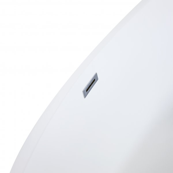 Fristende badkar 170cm | Lucite akryl | Runda former | A-35