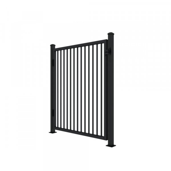 Grind med ls funktion | Frdigmonterat | 80x100 cm | Aurelius