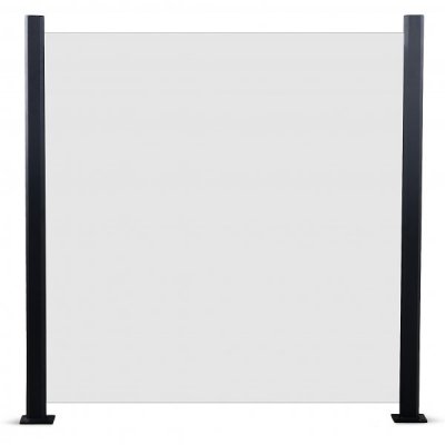Glasräcke 5-pack | Klarglas | 1000×975 mm | 6 mm transparent