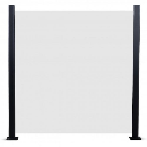 Glasräcke 5-pack | Klarglas | 1000×975 mm | 6 mm transparent