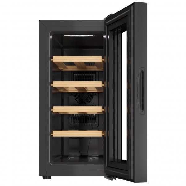 Vinkyl 10 flaskor | Extra tystgende | LED-belysning | 26,5cm smal