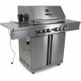 Rostfri gasolgrill | 8mm rostfritt grillgaller | Malibu