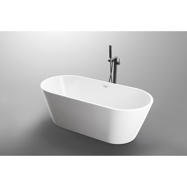 Badkar 160cm | Fristående badkar i akryl | Medea Badkar 160cm | Fristående badkar i akryl | Medea
