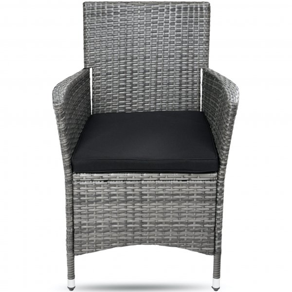 Rund matgrupp utemöbler | 6 stolar | Grå | Lyfco Tylösand Rund matgrupp utemöbler | 6 stolar | Grå | Lyfco Tylösand