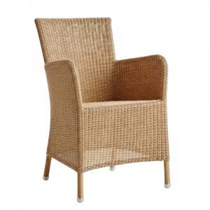 Konstrottingstol i natur med armstöd | Yxland 2-pack | 53x62x86 cm Konstrottingstol i natur med armstöd | Yxland 2-pack | 53x62x86 cm