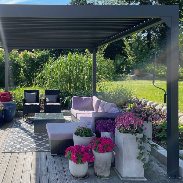Pergola Premium | Öppningsbara lameller Pergola Premium | Öppningsbara lameller