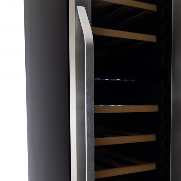 Vinkyl 2 temperaturzoner | 27 flaskor | Tystgende | 35cm bred